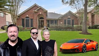 Ricky Gervaiss Daughters Wife Cars House amp Net Worth 2024  Inside the Life of the Comedy Icon [upl. by Dorehs]