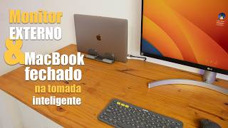 COMO USAR O MACBOOK FECHADO COM MONITOR EXTERNO [upl. by Lanta]