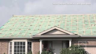 Metal Roofing Installation  London EcoMetal Manufacturing Inc [upl. by Virgel32]