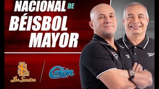 EN VIVO  BÉISBOL MAYOR 2024  Los Santos vs Colón  Serie regular [upl. by Syman]