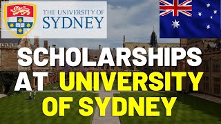 How to Apply for Scholarships at the University of Sydney for International Programs [upl. by Iralav526]