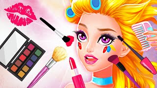 Girls Makeup 💄 Dress Up 👗 Cheer Games 🤸🏻 Cheerleader Superstar  Fun Girls Games [upl. by Xet215]