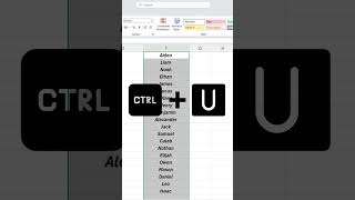 Master Excel with these 10 Keyboard Shortcuts [upl. by Arnie]