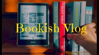 Bookish Vlog 🌼  Storytel audiobooks  Kobo iPad Reading  Favourite Thrillers  Kindle Paperwhite 🦋 [upl. by Meda760]