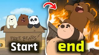 We Bare Bears in 11 Minutes from Beginning to End Recap  Story of Grizz  Panda Ice Bear [upl. by Higginbotham]