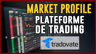 MARKET PROFILE Plateforme de Trading TRADOVATE [upl. by Dowlen]