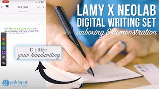 Lamy X Neolab Ncode Digital Writing Set Unboxing Demo and Giveaway [upl. by Weinberg]