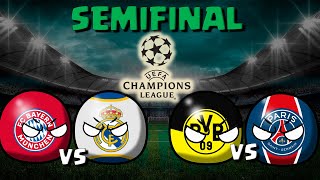 SEMIFINALES UEFA CHAMPIONS LEAGUE  Countryballs [upl. by Naedan]