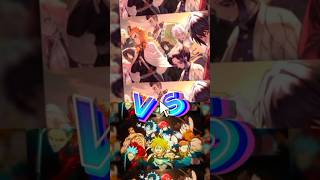 hashiras vs 7 pegados capitaisdemon slayer vs nanatsu no taizai editis [upl. by Goeger900]