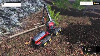 Farming Simulator 2015 Hardcore Forestry 2 [upl. by Nomyaw]