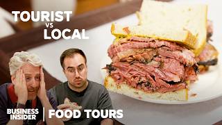 Finding The Best Pastrami Sandwich In New York  Food Tours  Insider Food [upl. by Had]