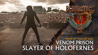 VENOM PRISON  Slayer of Holofernes  Bloodstock 2021 [upl. by Ynor901]