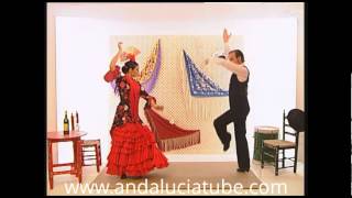 Aprenda a bailar sevillanas Baile completo [upl. by Ocana]