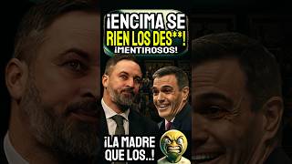 Abascal TRITURA a Sánchez y Feijóo ¡Corrupción y Falsas Disputas [upl. by Knutson]