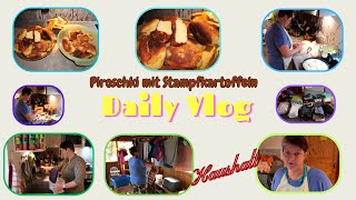 Daily Vlog  Piroschki mit Stampfkartoffeln  Resteverwertung  Haushalt  Kamera spinnt Mamaalltag [upl. by Tavie377]