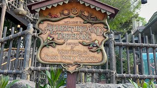 The Adventureland Treehouse Tour🌳disney disneyland disneyparks [upl. by Ahseyi]