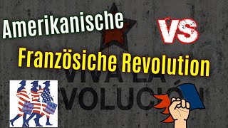 Französiche Revolution und Amerikanische Revolution im Vergleich Ursachen Anlass Verlauf Folgen [upl. by Anay]