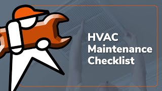 HVAC Maintenance Checklist [upl. by Attiuqehs898]