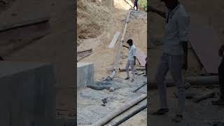 Concrete passing work skill Amzing construction [upl. by Gannie]