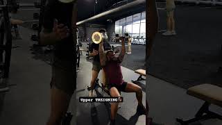 Upper body push pull workout strengthtraining upperbodyworkout [upl. by Ikoek]