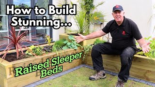 Transform Your Garden With Smart Raised Sleeper Beds [upl. by Inaffit]