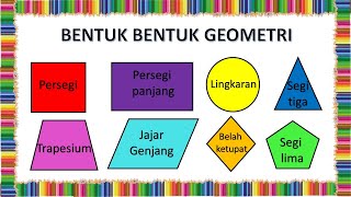 BENTUK BENTUK GEOMETRI [upl. by Araccat]