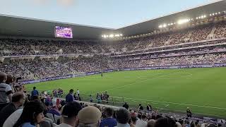 Le stade chante quotNon je ne regrette rienquot by Edith Piaf  Olympic Games [upl. by Stucker]