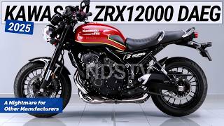 2025 KAWASAKI ZRX1200 DAEG A Nightmare for Other Manufacturers [upl. by Kelila]