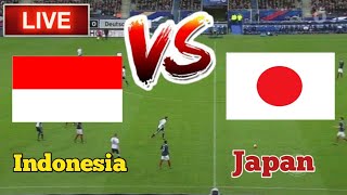 Japan Vs Indonesia Football Live stream [upl. by Htieh229]