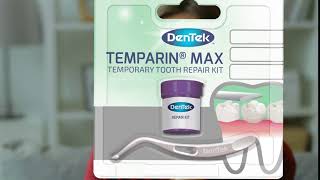 DenTek Temparin Max  Temporary Tooth Repair Kit [upl. by Schechinger905]