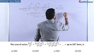 Algebra Series Sum Calculation Tutorial KCET 11th Mathematics Sequence And Series [upl. by Enyar]