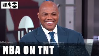 The Chuckster Is Finally On Social Media 🤯  NBA on TNT [upl. by Airamalegna]