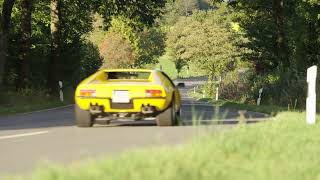 Driving video of the 1 EU delivered 72 De Tomaso Pantera GTS currently bringatrailerauctions [upl. by Wieren]