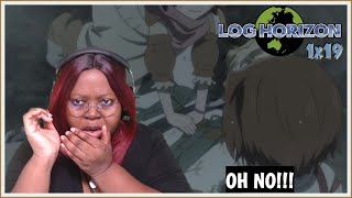 Log Horizon Season 1 Episode 19 Reaction  Chasing After Them [upl. by Annazor]