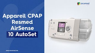 Appareil CPAP Resmed AirSense 10 AutoSet [upl. by Anida36]