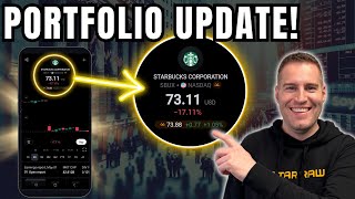 Starbucks Daalt 17 Bijkopen of Verkeerde Investering  Portfolio Update 2 [upl. by Aifos682]