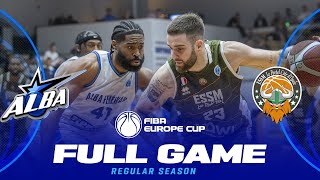 Alba Fehervar v ESSM Le Portel  Full Basketball Game  FIBA Europe Cup 202425 [upl. by Aikit]