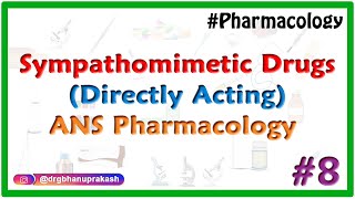 1Cholinergic Pharmacology Directly Acting Cholinomimetics ANS Pharmacology [upl. by Elfrieda]