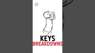 Animating Like A PRO Keys Breakdowns amp Inbetweens ✨ shorts animationtutorial animation [upl. by Odnomor]