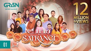 Mohabbat Satrangi Episode 1  Samina Ahmad  Javeria Saud  Tuba AnwarEng CC 1st Jan 24  Green TV [upl. by Hayn873]