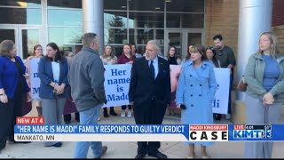 Family of Madeline Kingsbury responds to guilty verdict for Adam Fravel [upl. by Ahsenaj]