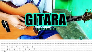 Gitara  Parokya ni Edgar  Fingerstyle Guitar Tabs Chords Lyrics [upl. by Oglesby434]