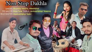 November 7 2024🙏 Non stop Dakhla Bhumika Vasava🎤🎤 Niteshbhai 🎤🎤doyro ka program me kya singing ha [upl. by Eissed]