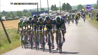 Tour de Francia 2013  ABANICOS FROOME CORTADO  Etapa 13  HD [upl. by Rehpinnej844]