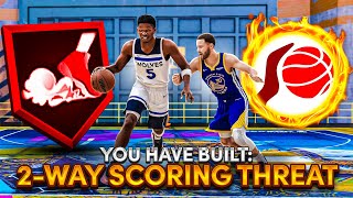 This 6’4 “2WAY SCORER” GUARD BUILD is BREAKING NBA 2K25  95 3PT  94 STEAL  93 DUNK BEST BUILD [upl. by Raynor462]