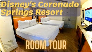 Disney’s Coronado Springs Room Tour  April 2023 [upl. by Atteiram622]