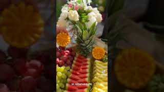 Salade de fruits décoration shortvideo france [upl. by Enaerb999]