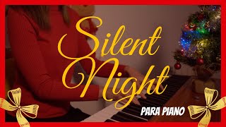 Silent Night  Piano COVER 🎁 [upl. by Elsy]