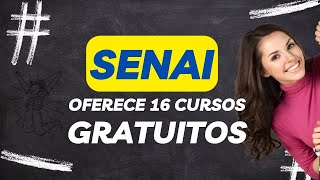 Curso Gratuito no SENAI em 2023 [upl. by Curren800]