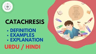 What is Catachresis Rhetorical Device Explain in Hindi  Urdu [upl. by Ytsirhc630]